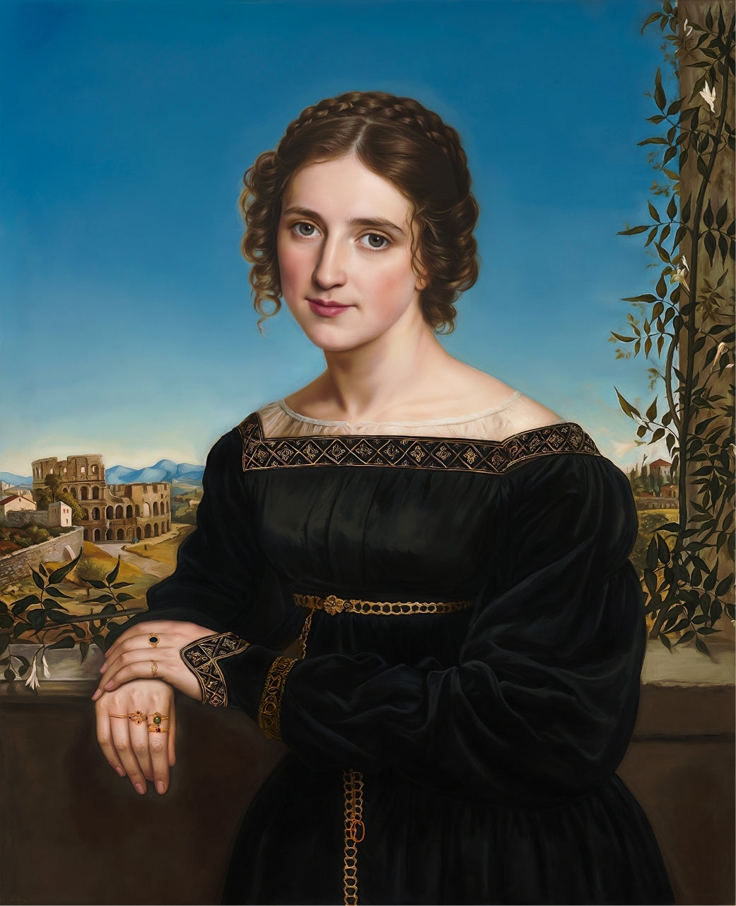 Portrait Of Fanny Caspers (1819)