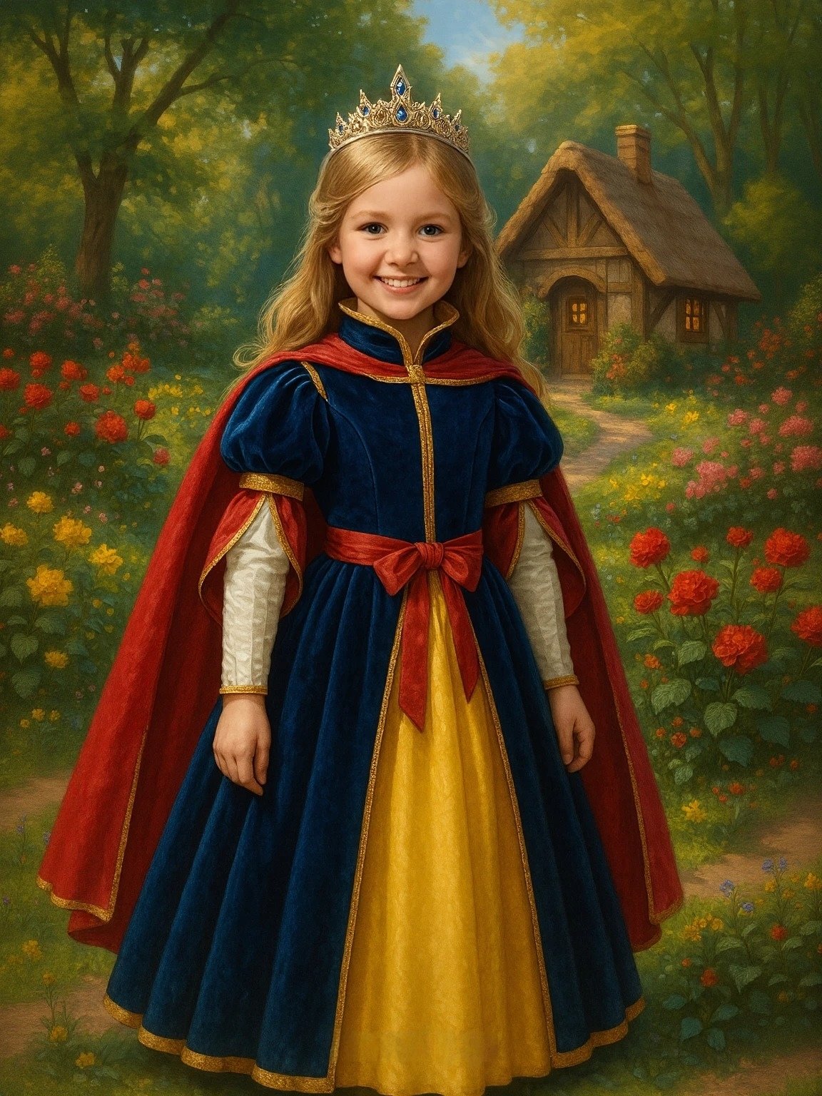 Your Photo to Woodland Princess
